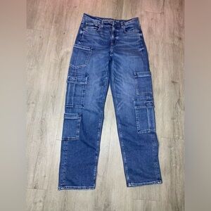 American Eagle Stretch Cargo Jeans size 6
